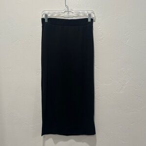 Long black skirt